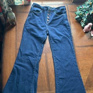 Risen dark denim size 30 waist, size 11